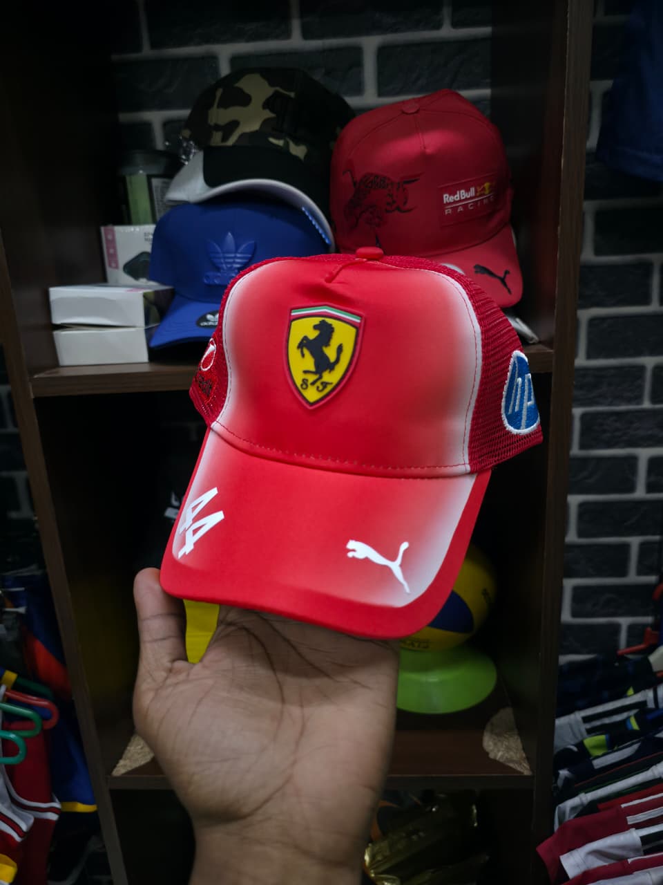 Official Scuderia Ferrari F1 Lewis Hamilton Driver Cap